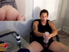 Verga grande, Hablar sucio, Masturbación, Orgasmo, Solo, Juguetes, Tren