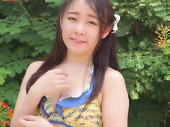18, アジア人, デカパイ, イく瞬間, 日本人, 小柄, ティーン, オッパイの