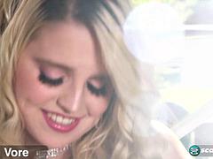 Grosse bite, Gros seins, Blonde, Hd, Masturbation, Solo