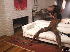 Anal, Bondage domination sadisme masochisme, Bizarre, Noire, Bondage, Fétiche, Esclave, Attachée