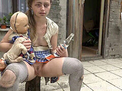 ぽっちゃり, フェラチオ, イく瞬間, 人形, フォアサム, 日本人, なめる, オマンコ