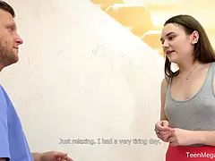 Sucer une bite, Extrême, Léchez, Massage, Nue, Chatte, Adolescente, Nénés