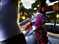 En tercera dimension, Tetas grandes, Mamada, Compilación, Doble penetracion, Sexo duro, Montar, Trio