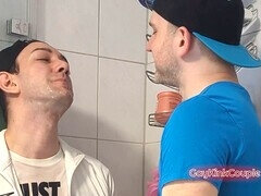 Culo, Gay, Orinar, Ducha