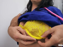 Cuarto de baño, Dormitorio, Pajear, Interracial, Latina, Enfermera, Aceite, Afeitado