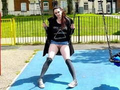 素人, 女, フェティッシュ, Hd, オナニー, アウトドア, 公共, 一人