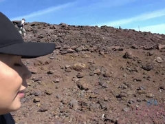 Leie, Asiatisch, Blasen, Freundin, Im freien, Piercing, Pov, Muschi