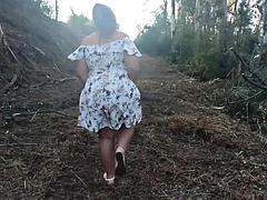 Большой член, Большие сиськи, Семяизвержение, Латиноамериканки, На природе, Сосущие, Сиськи