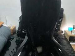 Kigurumi latexsuit play