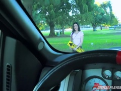 Bad, Blasen, Auto, Frau frau mann, Im freien, Muschi, Titten, Spielzeuge