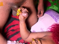 Enthousiasteling, Grote kont, Zwart, Groep, Hardcore, Interraciaal, Moeder die ik wil neuken, Roodharige vrouw