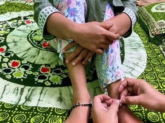 Amateur, Cul à la bouche, Sucer une bite, Frère, Couple, Tir de sperme, Indienne, Belle mère