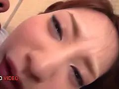 Erstaunlich, Asiatisch, Braunhaarige, Japanische massage, Reif, Milf, Pov, Schreiend
