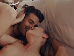 Romantic lovemaking session with sweet wife