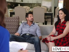 Брюнетки, Семяизвержение, Собачьи, Очки, Каблуки, Натуральные сиськи, Реалити, Сиськи