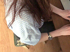 浮気者, 中出し, 浮気する, 裸, ヌード, オフィス, 公共, ロシア人