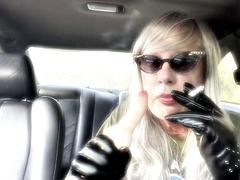 MrsRuthieRoman Smokes While Riding Huge Dildos