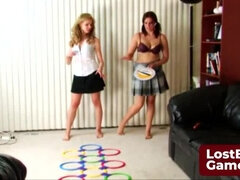 Tetas grandes, Rubia, Morena, Juegos, Lesbiana, Desnudo, Desnudarse, Estriptis