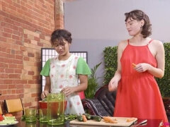Dodi & Rubi Valentine - Luscious Haired Lesbians with Toys