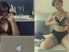 Cunnilingus, Culo grande, Brasileñas, Club, Penetracion con dedos, Hotel, Lesbiana, Tatuaje