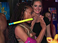 Public pissing ebony slut really fucked and cum in mouth