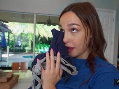 Grote lul, Grote mammen, Pijpbeurt, Bruinharig, Lul, Hondjeshouding, Natuurlijke tieten, Gezichtspunt