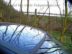 Big tits, German, Outdoor