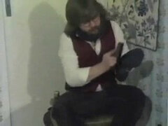 Blondine, Blasen, Spermaladung, Schwanz, Hässlich, Vintage