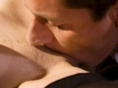 フェラチオ, カップル, イく瞬間, なめる, オマンコ, 赤毛, 馬乗り, ストッキング