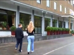 デカパイ, ビッチ, ブロンド, ドイツ人, オッパイの