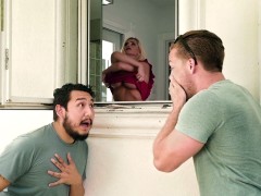 Blond, Rondborstig, Moeder die ik wil neuken, Moeder, Kut duiken, Douche, Softcore pornografie, Bekijker