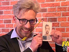 Grosser schwanz, Grosse titten, Blondine, Blasen, Orgasmus, Schreiend, Jungendliche (18+), Titten