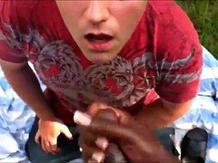 Amateur, Grosse bite, Faciale, Suçant