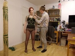 Sadism & masochism, bondage struggle, kinbaku