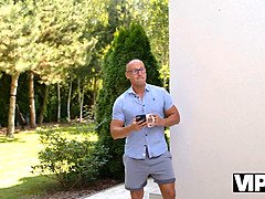 Bruinharig, Bedriegen, Schattig, Tsjechisch, Vriendin, Hd, Geschoren, Tieten likken