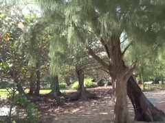 Leie, Strand, Kleid, Fingern, Freundin, Orgasmus, Pov, Rasiert