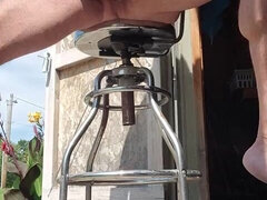 Draining off in the Sun. Precum. Rigid ample Shaft jizzing.