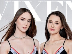 Natural tits movie with bendy Liz Jordan and Hazel Moore from Vixen