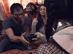 イく瞬間, ティーン, 三人