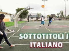 Arabisch, Grote mammen, Pijpbeurt, Bruinharig, Hd, Interraciaal, Italiaans, Monster