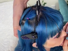 Kinky Girl gets Creampie cumshot - Pov cosplay hardcore