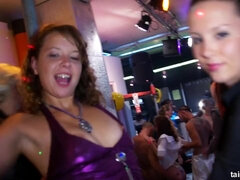 Lieveling, Grote mammen, Gek, Erotisch, Handbeurt, Feest, Openbaar, Tieten likken