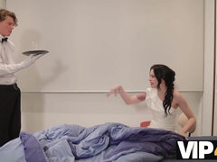 Five Minutes Before The Wedding - Perfect Time For Horny Bride To Fuck With Anna De Ville
