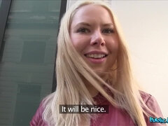 Blonde Russian Loves Strangers Big Cock 1