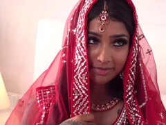 Desi bride dazzles her father-in-law before the wedding