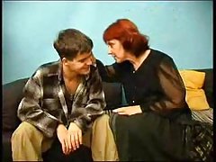 Russian Mature Elinor and a boy