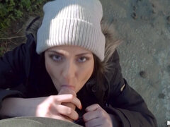 Blowjob, Hardcore, Italian, Outdoor, Public, Pussy, Teen, Tits
