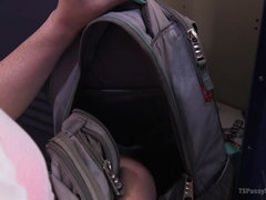 Pijpbeurt, Voeten, Vrouw, Gigantische lul, Kut duiken