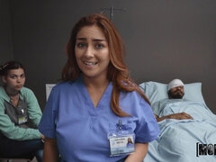 お尻, デカチン, ぽちゃ, チン, なめる, 看護婦, ハメ撮り, オマンコ