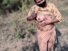 Petite amie, Indienne, De plein air